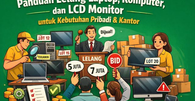 Panduan Lengkap Mengikuti Lelang Laptop, Komputer, dan LCD Monitor untuk Kebutuhan Pribadi maupun Kantor dengan Aman